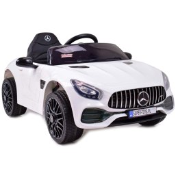 MERCEDES NA AKUMULATOR AMG GT, MIĘKKIE KOŁA EVA, MIĘKKIE SIEDZENIE/HL2588 Import SUPER-TOYS