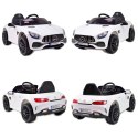 MERCEDES NA AKUMULATOR AMG GT, MIĘKKIE KOŁA EVA, MIĘKKIE SIEDZENIE/HL2588 Import SUPER-TOYS