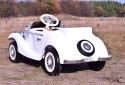 MERCEDES RETRO TYP 540K DLA DZIECKA I DLA RODZICA, MIĘKKIE KOŁA EVA, MIĘKKIE SIEDZENIE, FULL OPCJA/A200 Import SUPER-TOYS