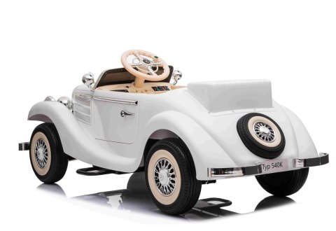 MERCEDES RETRO TYP 540K DLA DZIECKA I DLA RODZICA, MIĘKKIE KOŁA EVA, MIĘKKIE SIEDZENIE, FULL OPCJA/A200 Import SUPER-TOYS MERCEDES RETRO TYP 540K DLA DZIECKA I DLA RODZICA, MIĘKKIE KOŁA EVA, MIĘKKIE SIEDZENIE, FULL OPCJA/A200 Import SUPER-TOYS