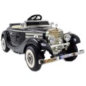 MERCEDES RETRO TYP 540K DLA DZIECKA I DLA RODZICA, MIĘKKIE KOŁA EVA, MIĘKKIE SIEDZENIE, FULL OPCJA/A200 Import SUPER-TOYS