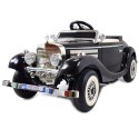 MERCEDES RETRO TYP 540K DLA DZIECKA I DLA RODZICA, MIĘKKIE KOŁA EVA, MIĘKKIE SIEDZENIE, FULL OPCJA/A200 Import SUPER-TOYS