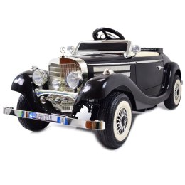 MERCEDES RETRO TYP 540K DLA DZIECKA I DLA RODZICA, MIĘKKIE KOŁA EVA, MIĘKKIE SIEDZENIE, FULL OPCJA/A200 Import SUPER-TOYS