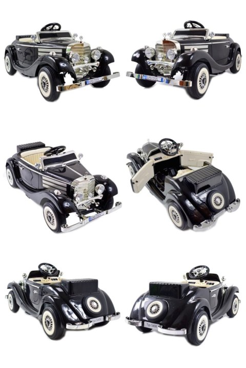 MERCEDES RETRO TYP 540K DLA DZIECKA I DLA RODZICA, MIĘKKIE KOŁA EVA, MIĘKKIE SIEDZENIE, FULL OPCJA/A200 Import SUPER-TOYS MERCEDES RETRO TYP 540K DLA DZIECKA I DLA RODZICA, MIĘKKIE KOŁA EVA, MIĘKKIE SIEDZENIE, FULL OPCJA/A200 Import SUPER-TOYS