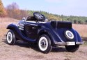 MERCEDES RETRO TYP 540K DLA DZIECKA I DLA RODZICA, MIĘKKIE KOŁA EVA, MIĘKKIE SIEDZENIE, FULL OPCJA/A200 Import SUPER-TOYS