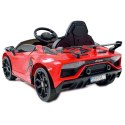 ORYGINALNE LAMBORGHINI AVENTADOR - WERSJA KARBON - MIĘKKIE KOŁA, MIĘKKIE SIEDZENIE, SUPER JAKOŚĆ/SX2018 Import SUPER-TOYS