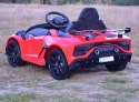 ORYGINALNE LAMBORGHINI AVENTADOR - WERSJA KARBON - MIĘKKIE KOŁA, MIĘKKIE SIEDZENIE, SUPER JAKOŚĆ/SX2018 Import SUPER-TOYS