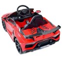 ORYGINALNE LAMBORGHINI AVENTADOR - WERSJA KARBON - MIĘKKIE KOŁA, MIĘKKIE SIEDZENIE, SUPER JAKOŚĆ/SX2018 Import SUPER-TOYS