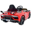 ORYGINALNE LAMBORGHINI AVENTADOR - WERSJA KARBON - MIĘKKIE KOŁA, MIĘKKIE SIEDZENIE, SUPER JAKOŚĆ/SX2018 Import SUPER-TOYS