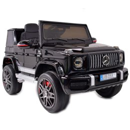 MERCEDES G63 AMG, MIĘKKIE KOŁA EVA, MIĘKKIE SIEDZENIE FULL OPCJA/BBH0002 Import SUPER-TOYS