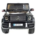 MERCEDES G63 AMG, MIĘKKIE KOŁA EVA, MIĘKKIE SIEDZENIE FULL OPCJA/BBH0002 Import SUPER-TOYS