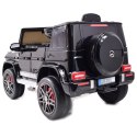 MERCEDES G63 AMG, MIĘKKIE KOŁA EVA, MIĘKKIE SIEDZENIE FULL OPCJA/BBH0002 Import SUPER-TOYS