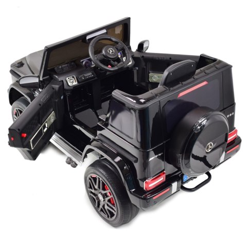 MERCEDES G63 AMG, MIĘKKIE KOŁA EVA, MIĘKKIE SIEDZENIE FULL OPCJA/BBH0002 Import SUPER-TOYS MERCEDES G63 AMG, MIĘKKIE KOŁA EVA, MIĘKKIE SIEDZENIE FULL OPCJA/BBH0002 Import SUPER-TOYS