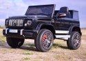 MERCEDES G63 AMG, MIĘKKIE KOŁA EVA, MIĘKKIE SIEDZENIE FULL OPCJA/BBH0002 Import SUPER-TOYS