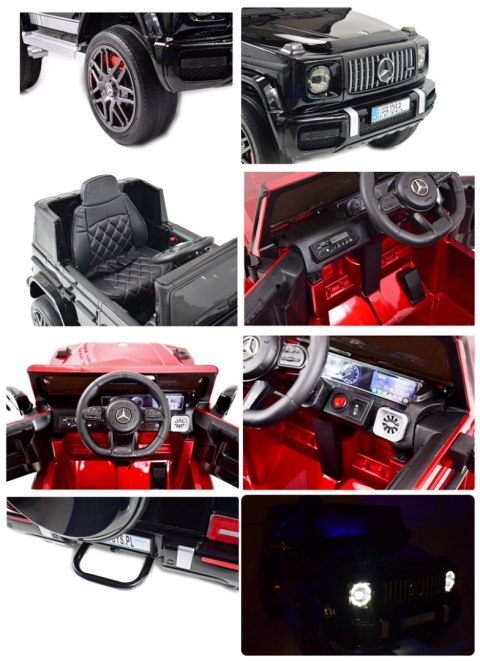 MERCEDES G63 AMG, MIĘKKIE KOŁA EVA, MIĘKKIE SIEDZENIE FULL OPCJA/BBH0002 Import SUPER-TOYS MERCEDES G63 AMG, MIĘKKIE KOŁA EVA, MIĘKKIE SIEDZENIE FULL OPCJA/BBH0002 Import SUPER-TOYS