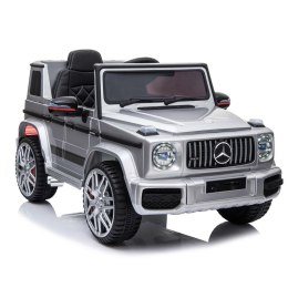 MERCEDES G63 AMG, MIĘKKIE KOŁA EVA, MIĘKKIE SIEDZENIE, LAKIER POLEROWANY FULL OPCJA/BBH0003 Import SUPER-TOYS