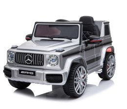 MERCEDES G63 AMG, MIĘKKIE KOŁA EVA, MIĘKKIE SIEDZENIE, LAKIER POLEROWANY FULL OPCJA/BBH0003 Import SUPER-TOYS