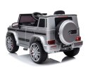 MERCEDES G63 AMG, MIĘKKIE KOŁA EVA, MIĘKKIE SIEDZENIE, LAKIER POLEROWANY FULL OPCJA/BBH0003 Import SUPER-TOYS