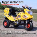 MEGA MOTOR 4 BIEGI,2 SILNIKI STRONG 2,OPARCIE, POMPOWANE KOŁA/ PB-378 Import SUPER-TOYS