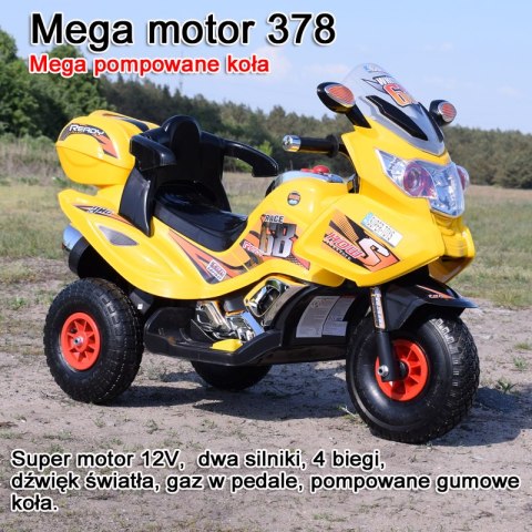 MEGA MOTOR 4 BIEGI,2 SILNIKI STRONG 2,OPARCIE, POMPOWANE KOŁA/ PB-378 Import SUPER-TOYS MEGA MOTOR 4 BIEGI,2 SILNIKI STRONG 2,OPARCIE, POMPOWANE KOŁA/ PB-378 Import SUPER-TOYS
