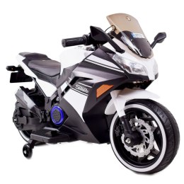 MEGA MOTOR ŚCIGACZ STRONG 2 EXCLUSIVE, ŚWIECĄCE KOŁA, GAZ W MANETCE, HAMULEC/DLS07 Import SUPER-TOYS