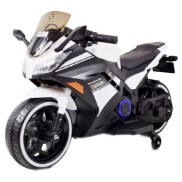 MEGA MOTOR ŚCIGACZ STRONG 2 EXCLUSIVE, ŚWIECĄCE KOŁA, GAZ W MANETCE, HAMULEC/DLS07 Import SUPER-TOYS