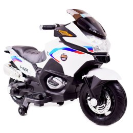 MEGA MOTOR Z GAZEM W RĄCZCE, HAMULCEM, KOŁA EVA/XMX609 Import SUPER-TOYS
