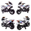 MEGA MOTOR Z GAZEM W RĄCZCE, HAMULCEM, KOŁA EVA/XMX609 Import SUPER-TOYS