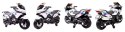 MEGA MOTOR Z GAZEM W RĄCZCE, HAMULCEM, KOŁA EVA/XMX609 Import SUPER-TOYS