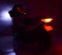 MEGA MOTOR Z GAZEM W RĄCZCE, HAMULCEM, KOŁA EVA/XMX609 Import SUPER-TOYS