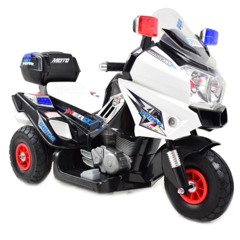 MEGA WIELKI MOTOR HERO Z DŹWIĘKAMI NA POMPOWANYCH KOŁACH NOWOŚĆ / 8815 12 V Import SUPER-TOYS