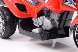 MEGA WIELKI MOTOR HERO Z DŹWIĘKAMI NA POMPOWANYCH KOŁACH NOWOŚĆ / 8815 12 V Import SUPER-TOYS