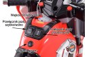 MEGA WIELKI MOTOR HERO Z DŹWIĘKAMI NA POMPOWANYCH KOŁACH NOWOŚĆ / 8815 12 V Import SUPER-TOYS
