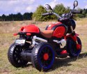 MOTOR 3 KOŁOWY KS - 2 SILNIKI, ŚWIECĄCE KOŁA, MIĘKKIE SIEDZENIE, GAZ W MANETCE/5189 Import SUPER-TOYS