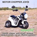 MOTOR CHOPPER - PIERWSZY MOTOREK DLA DZIECKA, MIĘKKIE SIEDZENIE/JC916 Import SUPER-TOYS