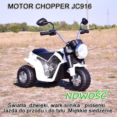 MOTOR CHOPPER - PIERWSZY MOTOREK DLA DZIECKA, MIĘKKIE SIEDZENIE/JC916 Import SUPER-TOYS MOTOR CHOPPER - PIERWSZY MOTOREK DLA DZIECKA, MIĘKKIE SIEDZENIE/JC916 Import SUPER-TOYS