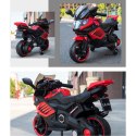 MOTOR ŚCIGACZ POWER 158 - PIERWSZY MOTOREK DLA DZIECKA, MIĘKKIE SIEDZENIE, MIĘKKIE KOŁA EVA/LQ158 Import SUPER-TOYS