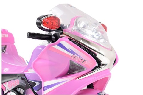 MOTOR ŚCIGACZ SUPERSTAR NEW DESIGN, DŹWIĘKI, ŚWIATŁA/WXE358D Import SUPER-TOYS MOTOR ŚCIGACZ SUPERSTAR NEW DESIGN, DŹWIĘKI, ŚWIATŁA/WXE358D Import SUPER-TOYS