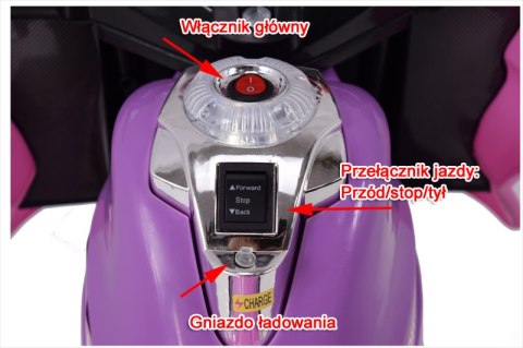 MOTOR ŚCIGACZ SUPERSTAR NEW DESIGN, DŹWIĘKI, ŚWIATŁA/WXE358D Import SUPER-TOYS MOTOR ŚCIGACZ SUPERSTAR NEW DESIGN, DŹWIĘKI, ŚWIATŁA/WXE358D Import SUPER-TOYS