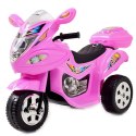 Motorek dla maluszka, dźwięki, światła, miękkie siedzenie/LL1188 Import SUPER-TOYS