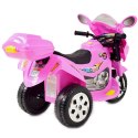 Motorek dla maluszka, dźwięki, światła, miękkie siedzenie/LL1188 Import SUPER-TOYS
