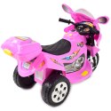 Motorek dla maluszka, dźwięki, światła, miękkie siedzenie/LL1188 Import SUPER-TOYS
