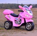 Motorek dla maluszka, dźwięki, światła, miękkie siedzenie/LL1188 Import SUPER-TOYS