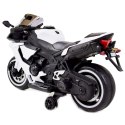 NAJNOWSZY WIELKI MOTOR ŚCIGACZ- ŚWIECĄCE KOŁA ,PANEL, DŹWIĘKI, GAZ W RĄCZCE, MIĘKKIE SIEDZENIE /QD1900 Import SUPER-TOYS