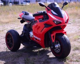 MEGA MOTOR 3 KOŁOWY BUPAITI, DWA SILNIKI , ŚWIECĄCE KOŁA/BPD-818 Import SUPER-TOYS