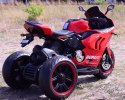 MEGA MOTOR 3 KOŁOWY BUPAITI, DWA SILNIKI , ŚWIECĄCE KOŁA/BPD-818 Import SUPER-TOYS