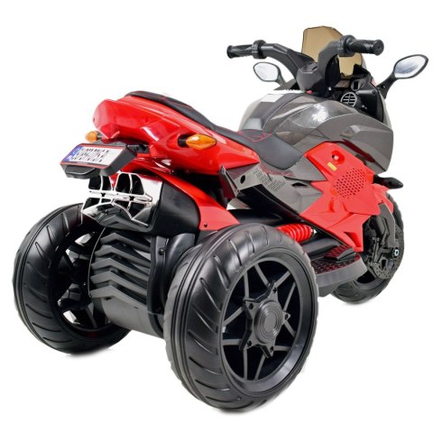 MEGA MOTOR 3 KOŁOWY - MIĘKKIE KOŁA EVA, MIĘKKIE PIKOWANE SIEDZENIE/HS-5188 Import SUPER-TOYS MEGA MOTOR 3 KOŁOWY - MIĘKKIE KOŁA EVA, MIĘKKIE PIKOWANE SIEDZENIE/HS-5188 Import SUPER-TOYS