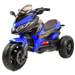 MEGA MOTOR 3 KOŁOWY - MIĘKKIE KOŁA EVA, MIĘKKIE PIKOWANE SIEDZENIE/HS-5188 Import SUPER-TOYS