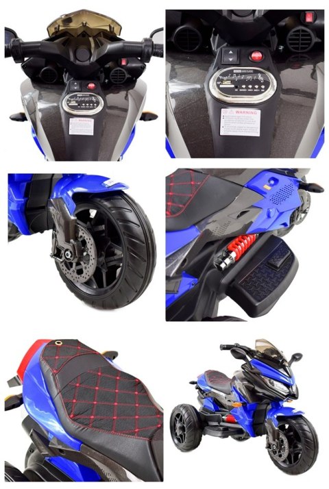 MEGA MOTOR 3 KOŁOWY - MIĘKKIE KOŁA EVA, MIĘKKIE PIKOWANE SIEDZENIE/HS-5188 Import SUPER-TOYS MEGA MOTOR 3 KOŁOWY - MIĘKKIE KOŁA EVA, MIĘKKIE PIKOWANE SIEDZENIE/HS-5188 Import SUPER-TOYS