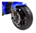 MEGA MOTOR 3 KOŁOWY - MIĘKKIE KOŁA EVA, MIĘKKIE PIKOWANE SIEDZENIE/HS-5188 Import SUPER-TOYS